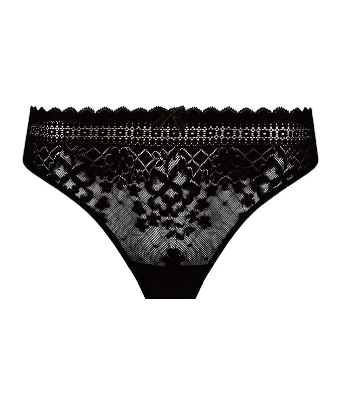 Empreinte 'Melody' (Black) Bikini Brief