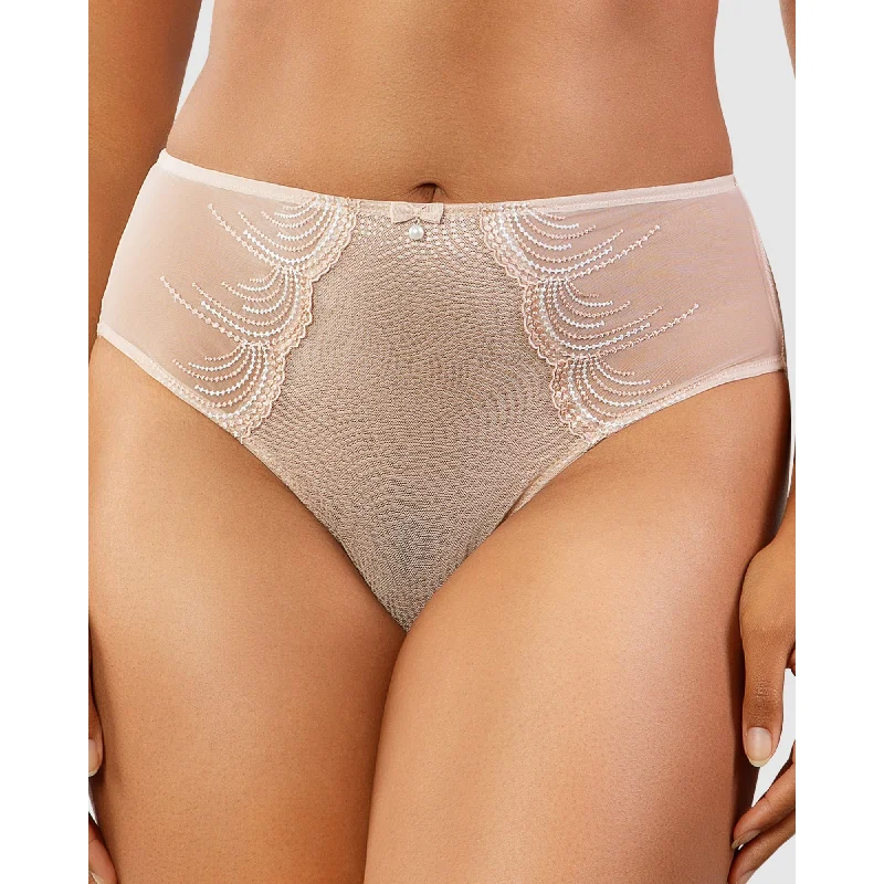 Pearl French Cut High Waist Brief