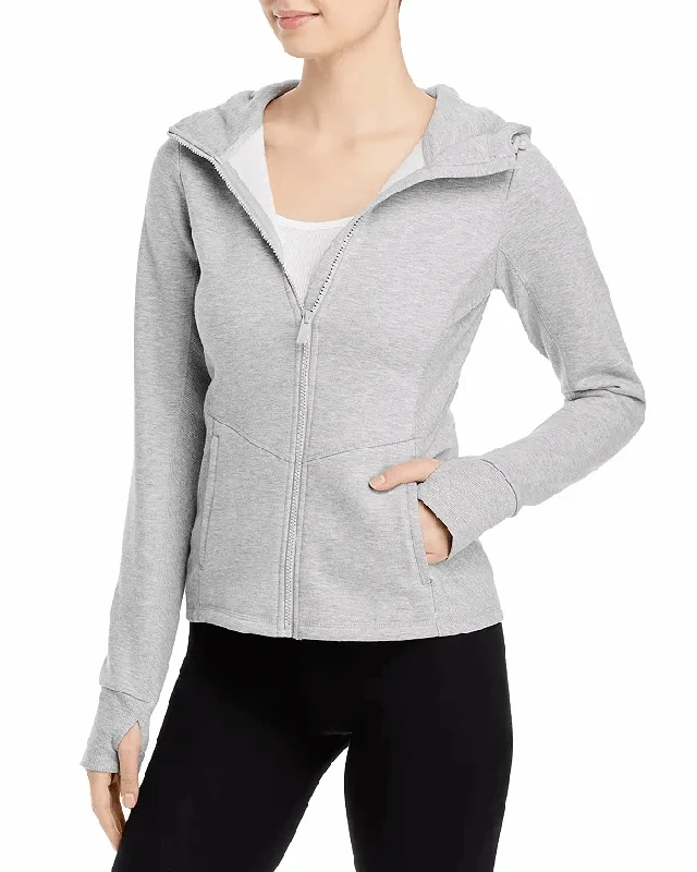 Alo Yoga Women's Foundation Hoodie - Light Heather Grey