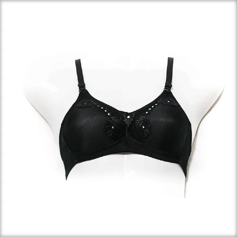 Black Bra Single Padded