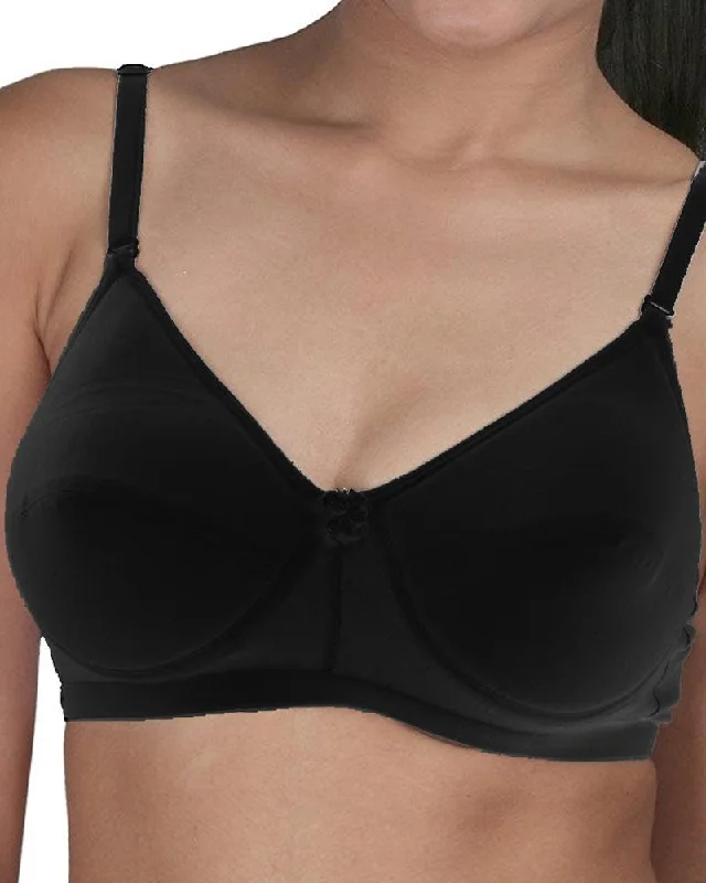 Bodycare - 1574 - Soft Padded Bra - Black