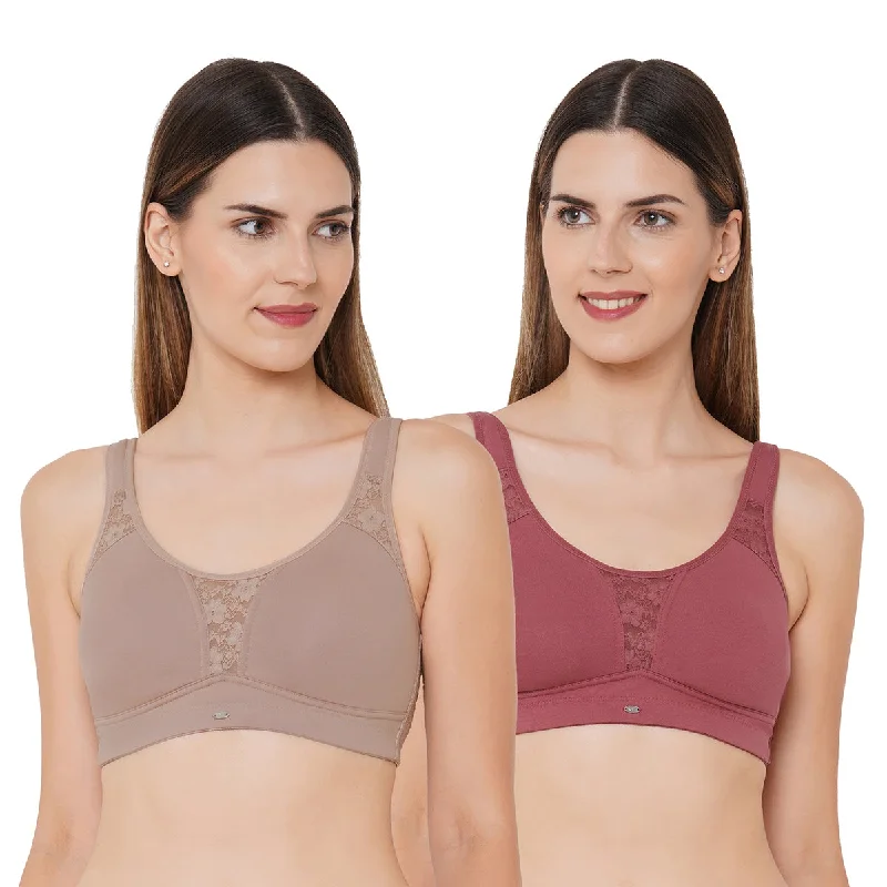 Full coverage Non padded Non wired Bra (PACK OF 2) CB-336