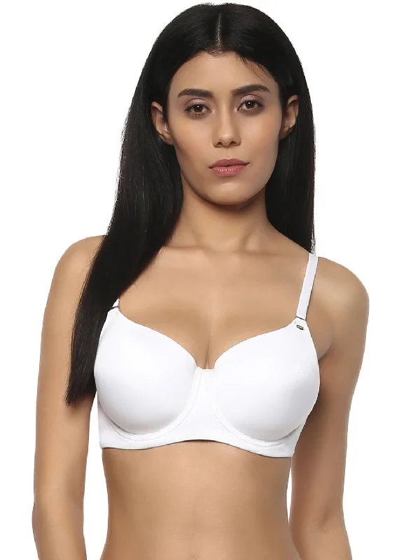 Full Coverage Padded Non Wired Bra-CB-122