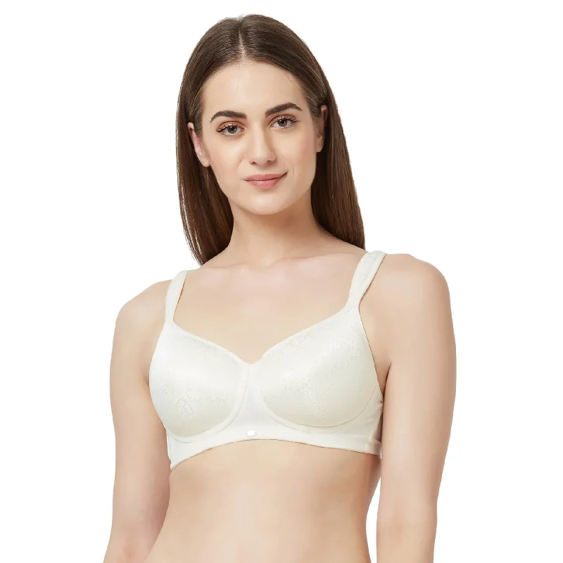 Full Coverage Padded Non Wired T-shirt Bra-CB-126