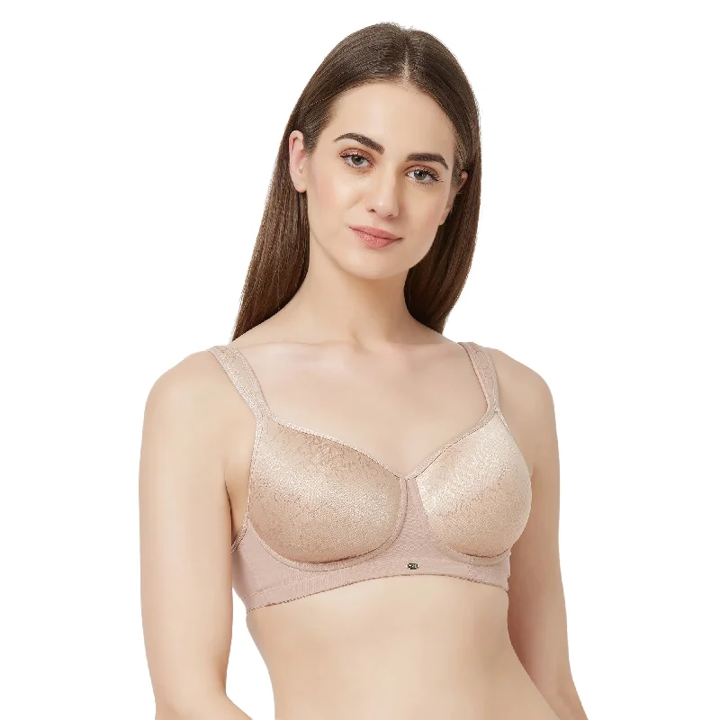 Full Coverage Padded Non Wired T-shirt Bra-CB-126