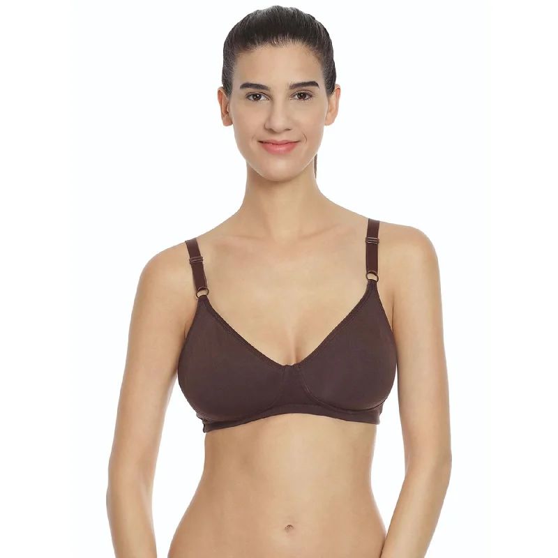 Medium Coverage Non Padded Non Wired Cotton Bra-CB-305