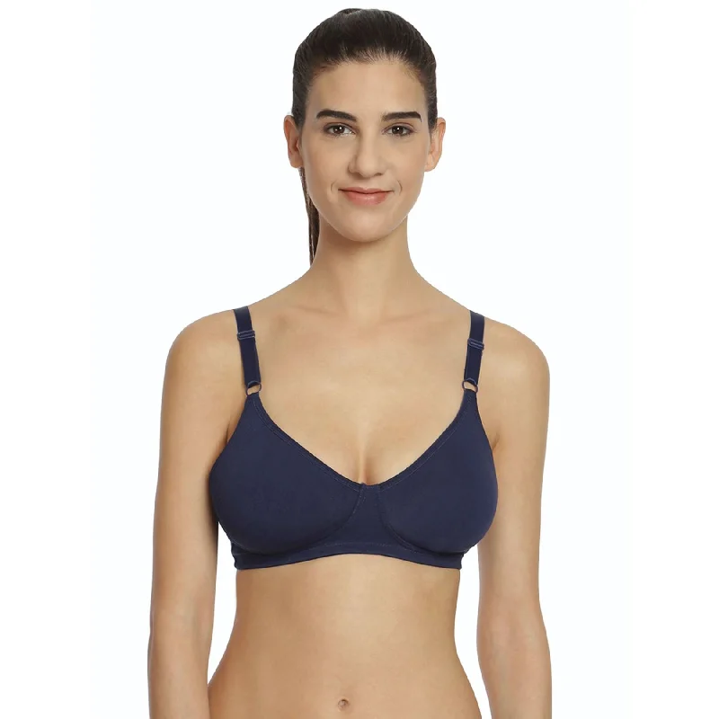 Medium Coverage Non Padded Non Wired Cotton Bra-CB-305