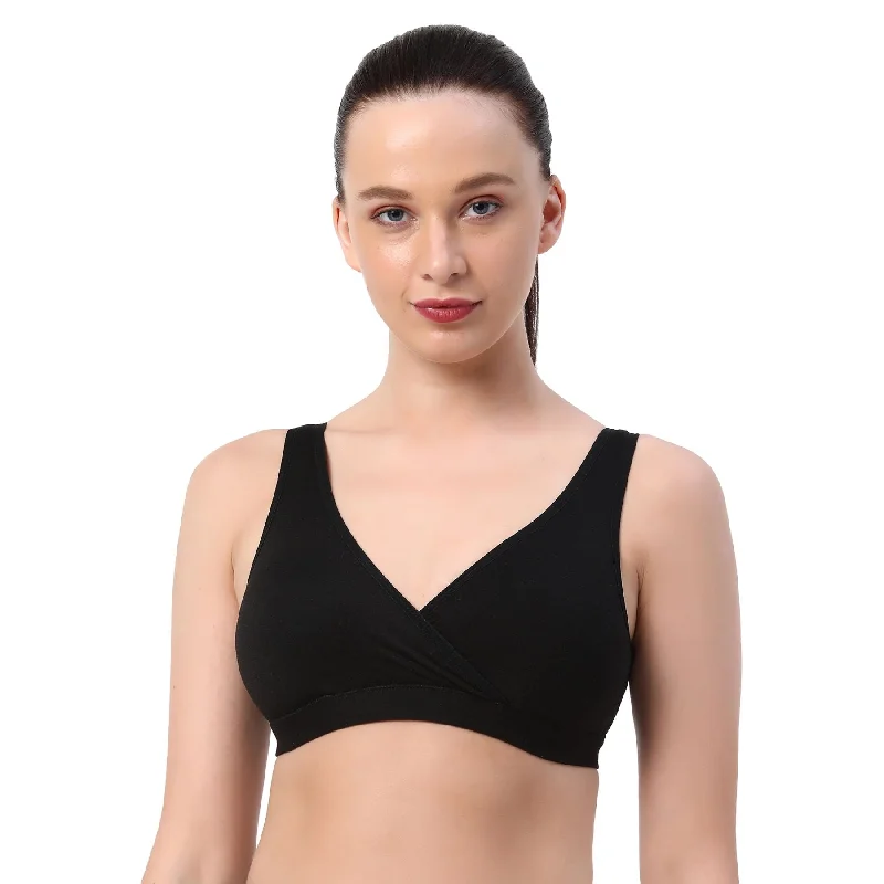 Non Padded Non Wired Medium Coverage Lounge Bra -BB-05