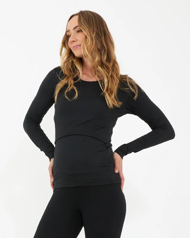 Luxe Knit Nursing Tee