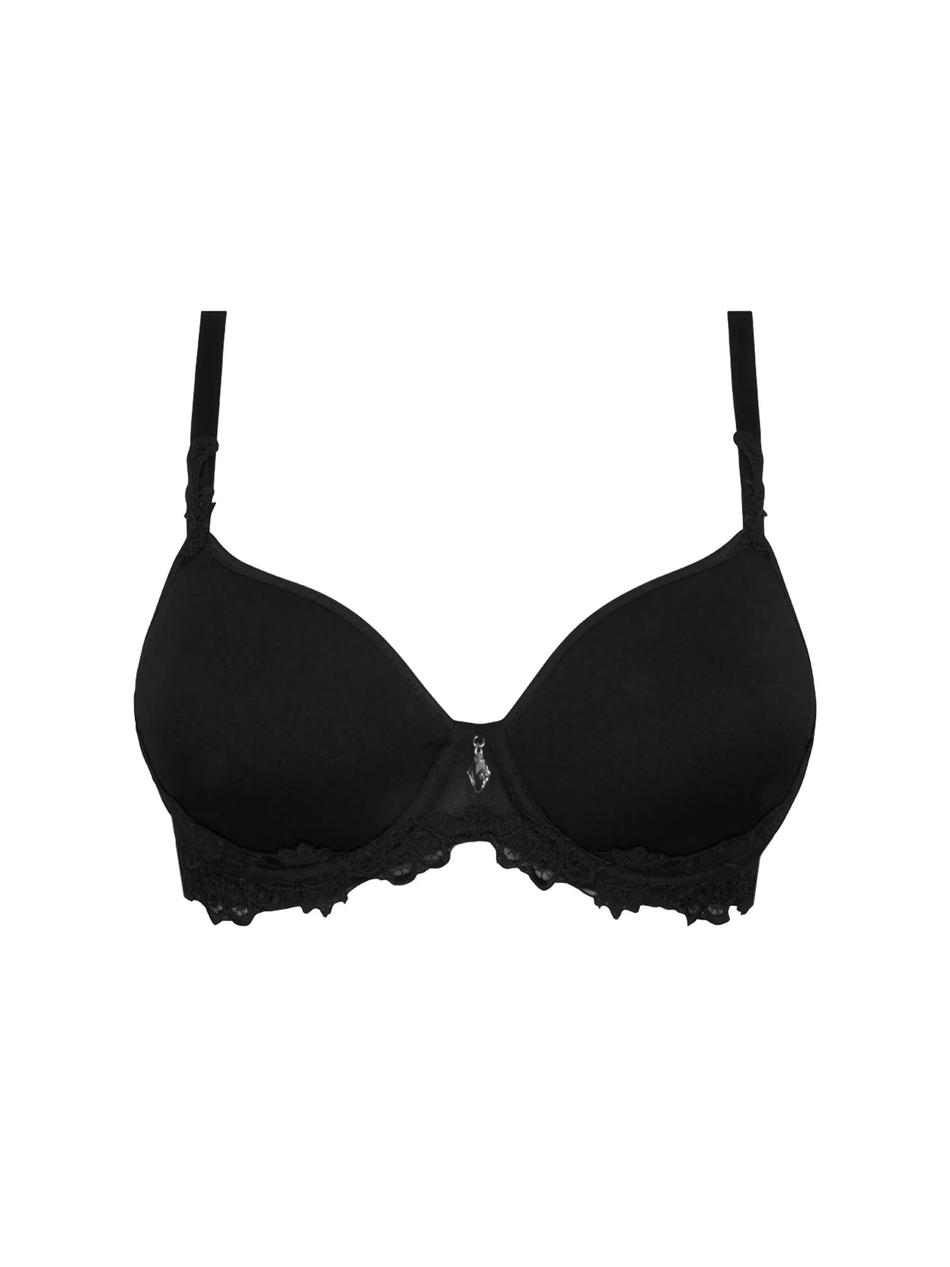 Dressing Floral Spacer Plunge Bra In Black - Lise Charmel