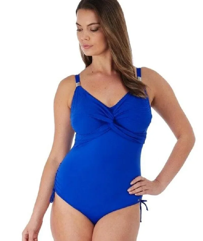 Fantasie Swim Ottawa Underwire Twist Front Suit - Pacific