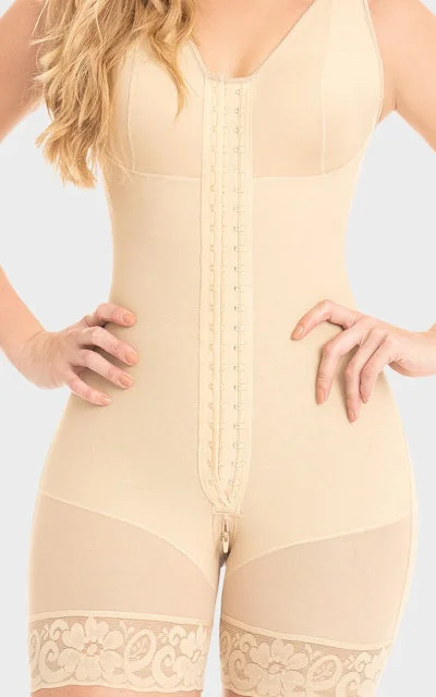 Mid Thigh Shaper with Bra F0029