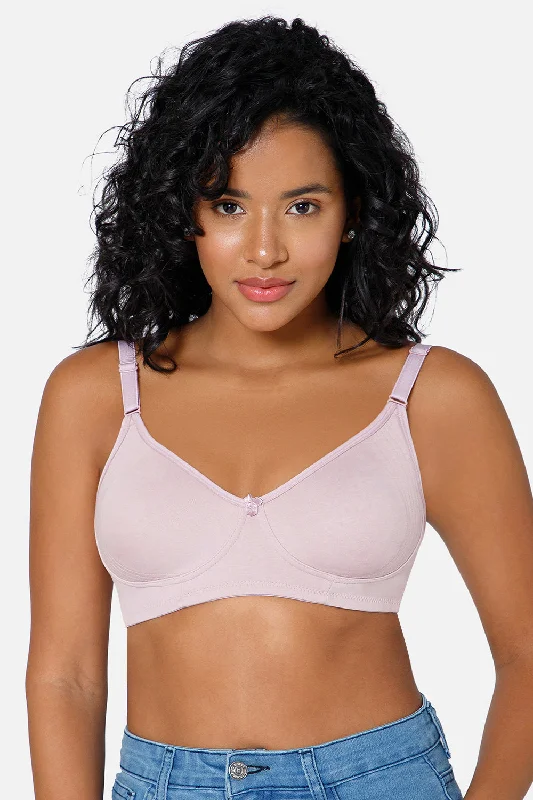 Full Coverage Non-Padded Non-Wired Intimacy T-Shirt Saree Bra - ES02 - Crape