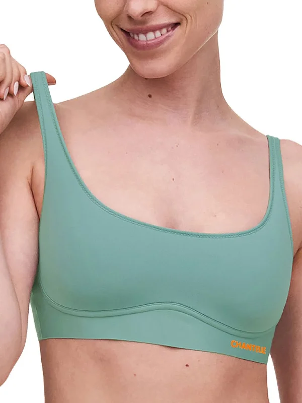 SoftStretch Magic Spacer Bralette - Trellis Green