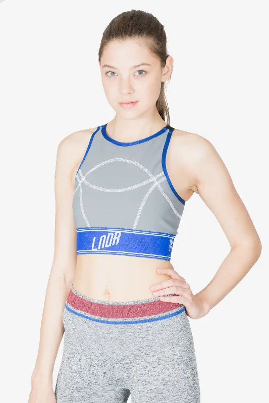 COURT SPORTS BRA - GREY