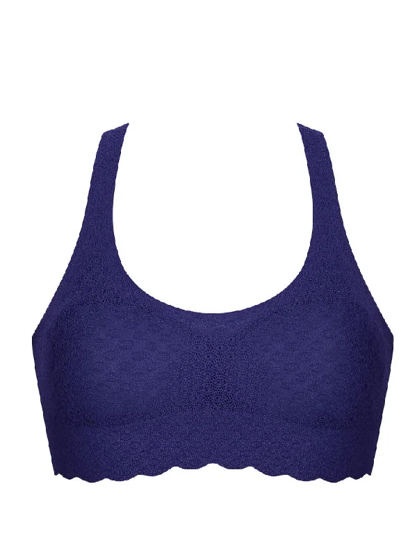 ZERO Feel Lace Racerback Top - Royal Blue