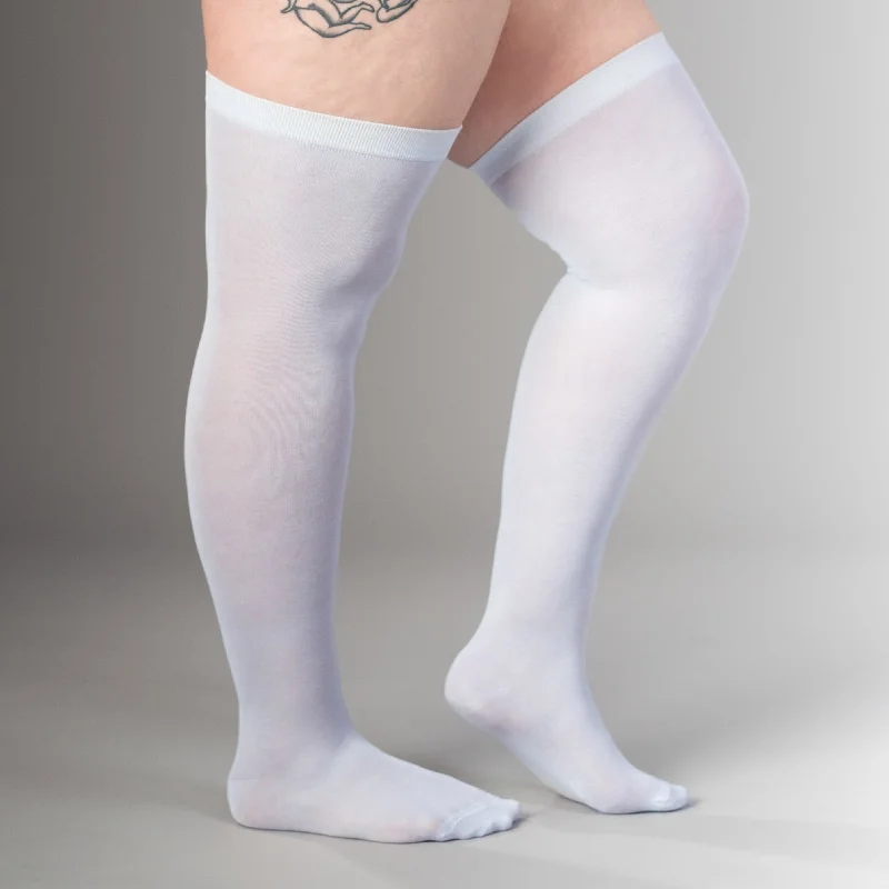 Classic Silk Stockings (Pale Blue)