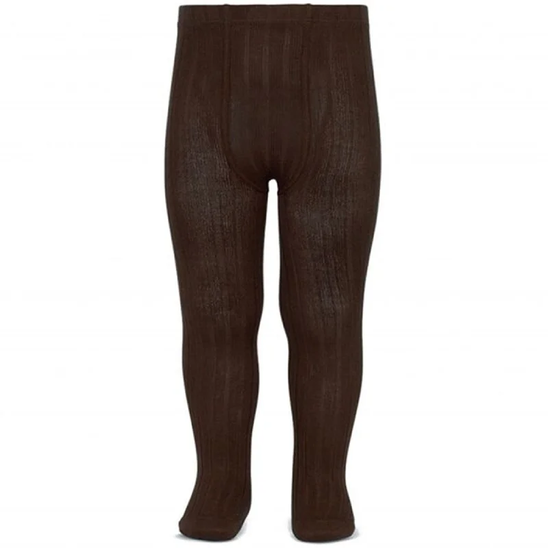 Cóndor Tights Rib Marron