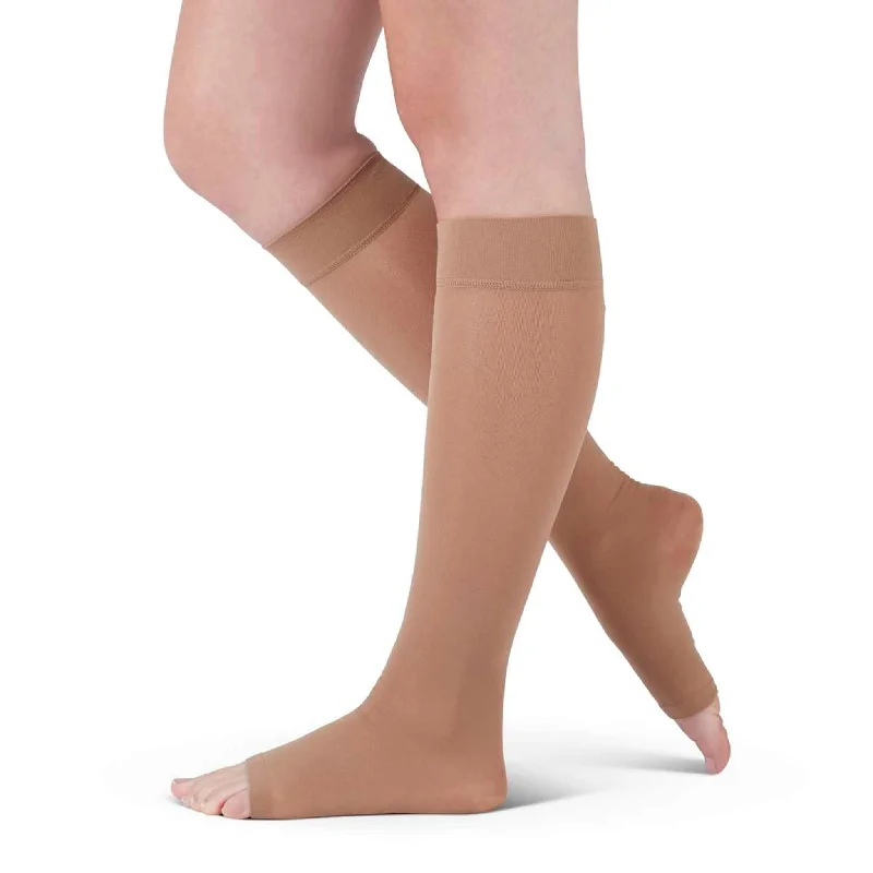 Medi Assure 20-30 mmHg Calf High, Open Toe