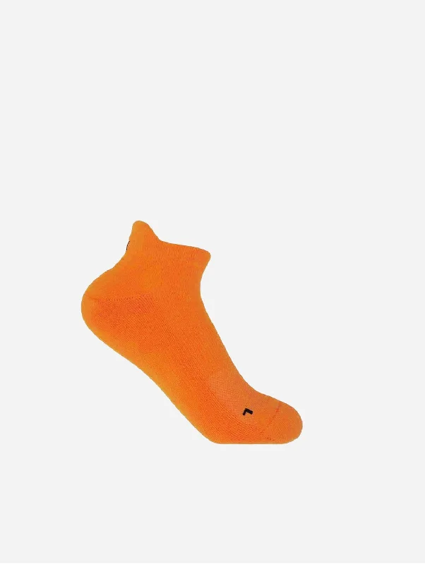 Organic Cotton Women's Trainer Socks | Orange