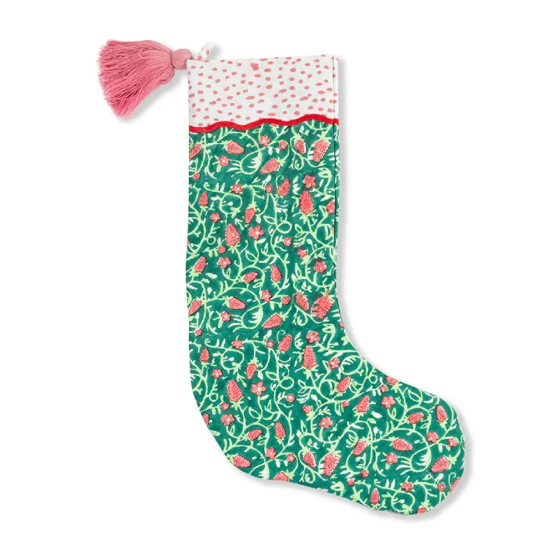 Winter Advent Christmas Stocking