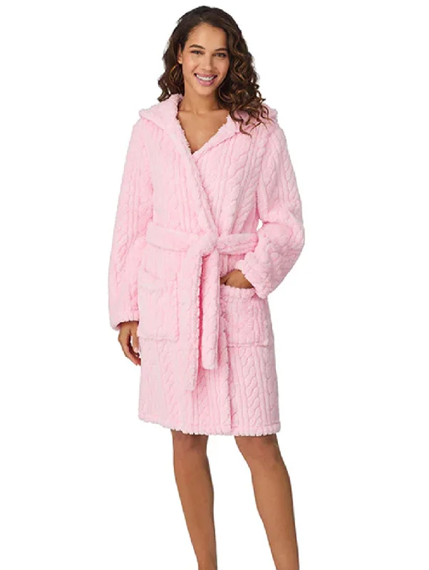 Cuddl Duds Sherpa Hooded Robe